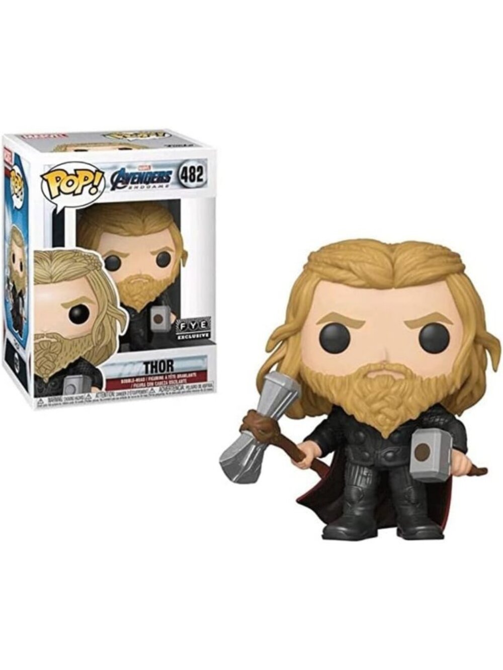 Thor Vinyl Figure with Hammer & Stormbreaker - Avengers 4: Endgame Collectible